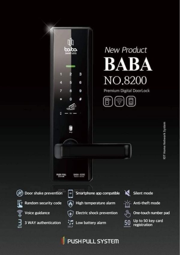 4- Smart Premium Doorlock 8200 - Image 2